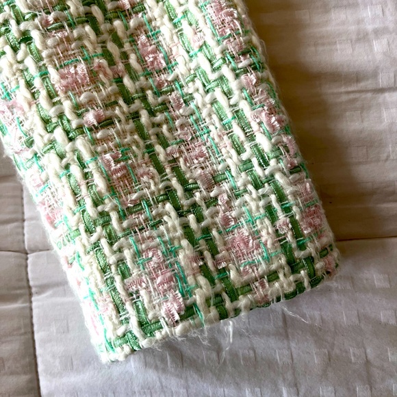 SOLD 💟 ZARA Double-breasted Textured Weave Size Large - Picture 15 of 16